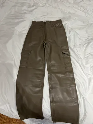 Abercrombie Leather Cargo Pants thumbnail 1
