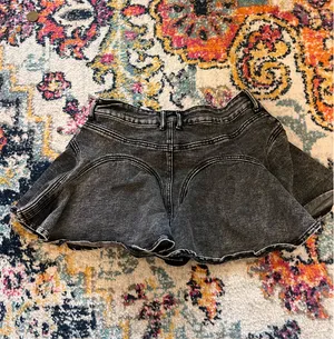 Windsor Black Jean Skirt Mini thumbnail 2