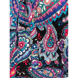 Vera Bradley Duffle Bag Women Large Multicolor Paisley Quilted Travel Weekender thumbnail 6
