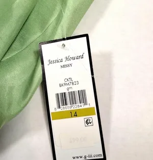 Jessica Howard Ruffle-Neck Cocktail Dress thumbnail 4