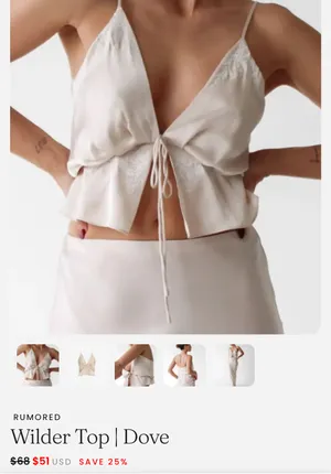 Rumored Wilder Top Pink thumbnail 3