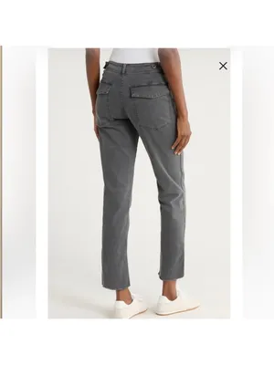Madewell Slim Straight Utility Pant Gray Womens 31 thumbnail 10