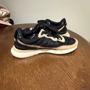 Zara Sneakers Fashion Athletic Running Casual Shoes Black‎ Beige EU 38 thumbnail 6