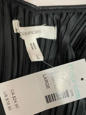 Maurices Black Plisse Swing Cami thumbnail 5