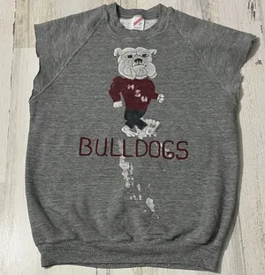 MSU Bulldogs Sweatshirt Size Large thumbnail 1