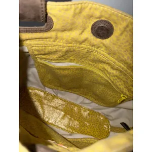 Fossil Key-Per Coated Canvas Tote Handbag Floral Pattern Large Shoulder Bag M thumbnail 8