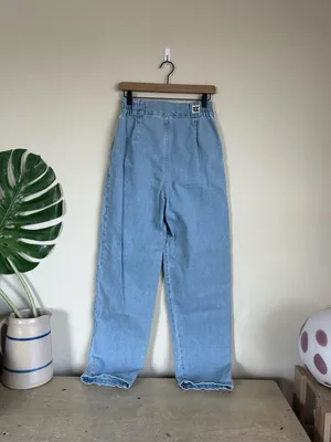 Lucy & Yak Addison Light Wash Denim High Rise Jeans thumbnail 11