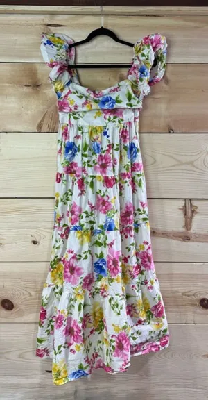 Altar’D State Floral Maxi Dress thumbnail 1