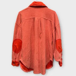 Free People We the Free Ruby Fleece Shirt Jacket Size Small thumbnail 8