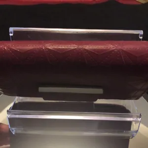 Tahari Burgundy Wallet Identity Protect Zip And Snap Closure thumbnail 5