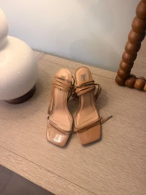 Steve Madden Heels Nude Strappy thumbnail 2