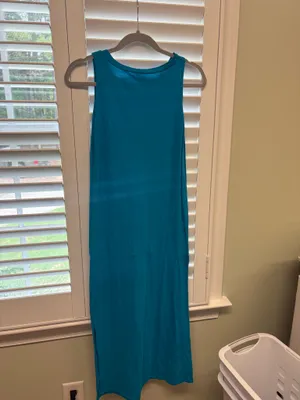 See you Monday blue midi dress thumbnail 5