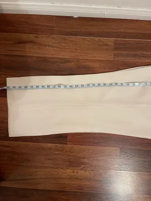 Classic White Tailored Pants Size M thumbnail 9