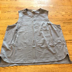 Athleta Effortless Tank Blue Grey thumbnail 1