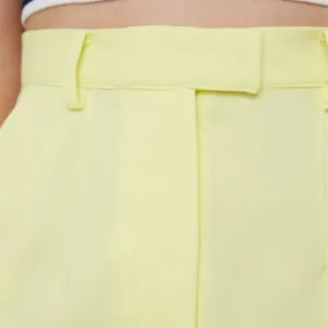 The Fifth Label Brighten High Waist Cargo Short in Lemon Yellow Size Small NWT thumbnail 4