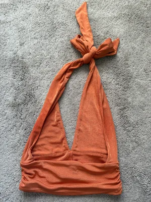 Princess Polly Shiny Halter Top thumbnail 2