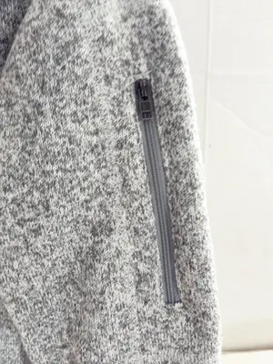 Patagonia Better Sweater Full-Zip Hoody Jacket - M - Birch White/Grey thumbnail 5