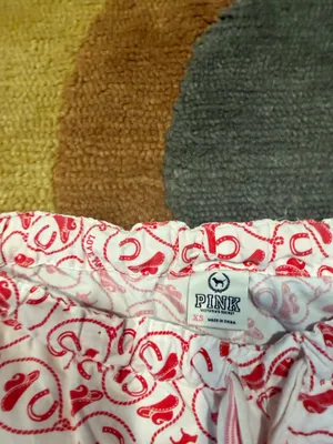 Victoria’s Secret PINK Y2K Dog Western Print Pajama Pants Sleep Sleepwear XS thumbnail 3