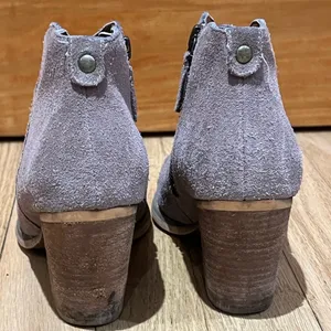 Susina Kayden Lea Ankle Booties Suede Genuine Leather Boots thumbnail 5