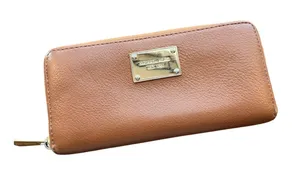 Michael Kors Jet Set Travel Continental Wallet Brown thumbnail 1