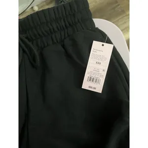 Wild fable Black Fleece Drawstring Jogger Pants, Athleisure, XXS sweatpants thumbnail 2