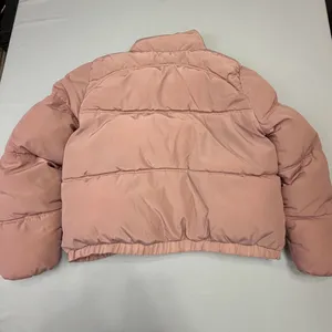 H&M Divided Pink Cropped Puffer Jacket thumbnail 2