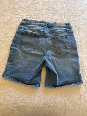 Roebuck & Co. (Sears) Women's Light Blue Denim Bermuda Shorts thumbnail 3