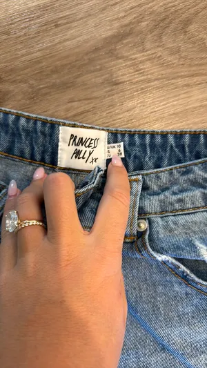 Princess Polly Jean Shorts Denim thumbnail 3