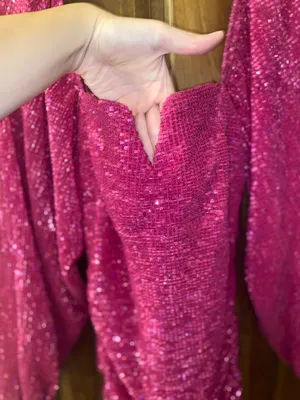 Altard State Pink Sequin Dress thumbnail 3