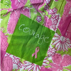 Lilly Pulitzer Ford Breast Cancer Awareness Scarf thumbnail 5