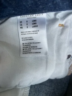 American Eagle Kick Boot Jean, Size 8 Long, EUC thumbnail 7