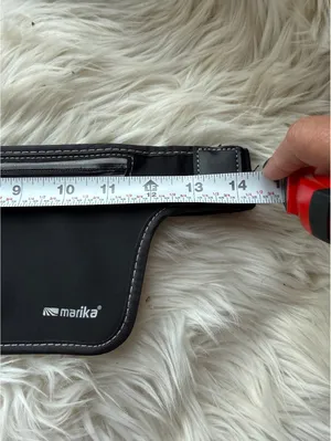 Marika Black Adjustable Waist Pack with Zipper Pocket thumbnail 4
