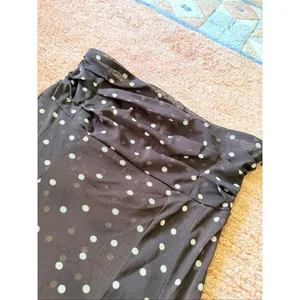NWT Sans Souci Polka Dot Sheer Strapless Handkerchief Tube Dress Top Size M Y2K thumbnail 4