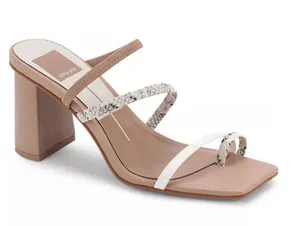 Dolce Vita Prisma Barely-There Strappy Block-Heel Sandals thumbnail 1