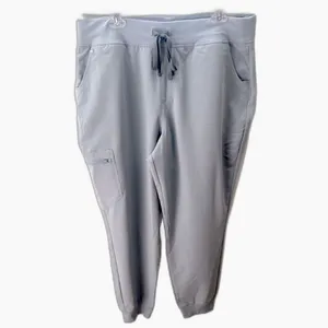 Figs Zamora High Waisted Dusty Blue Joggers Scrub Pants Womens XXL Tall Nurse thumbnail 3