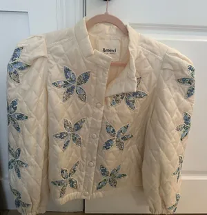 &Merci Quilted Star Lightweight Jacket thumbnail 1