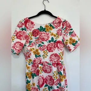 ASOS DESIGN Wiggle Mini Dress Floral Print NWT | Bright Summer Dress thumbnail 9