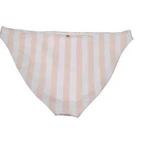 Victoria’s Secret PINK Iconic Stripes Cheeky Bikini Bottoms Pink White | Size L thumbnail 2