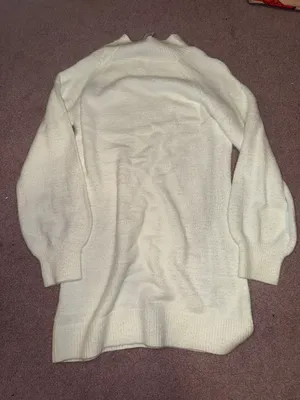 Francesca’s White Sweater Dress thumbnail 3