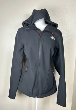 The North Face Summit Series Womans Black Jacket with Hood thumbnail 1