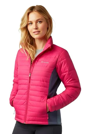 Columbia Jacket Womens Medium Gorpcore Puffer Skiing Outdoor Hiking Winter Warm thumbnail 1