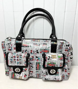 Disney World 100th Anniversary Mickey Mouse Handbag Purse‎ thumbnail 1