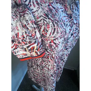 Liverpool Los Angeles Mixed Animal Print Button Down Shirt blouse career Large thumbnail 3