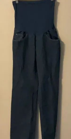 Motherhood Maternity Oh Baby by Dark Blue Jumpsuit thumbnail 1