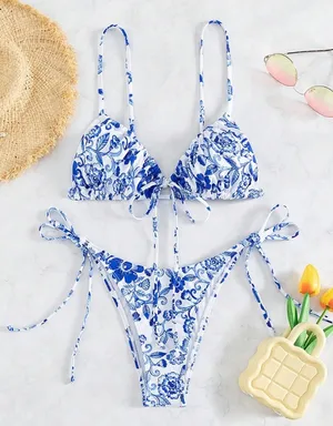 Swimming suit Blue thumbnail 1
