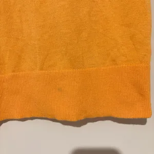 Banana Republic wool‎ Short Sleeve Forever Sweater orange yellow size small thumbnail 6