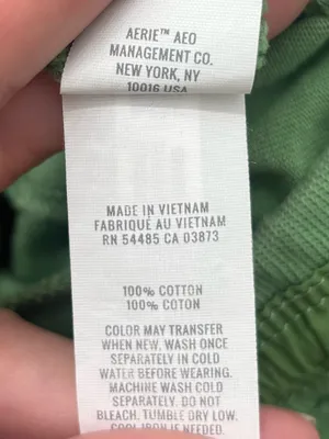 Aerie green sweatpants thumbnail 12