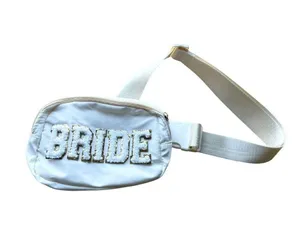 Bride Fanny Pack White Adjustable Belt Bag thumbnail 1