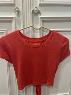 coral aerie open back top  thumbnail 1