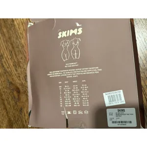 Skims SEAMLESS SCULPT MID THIGH BODYSUIT Clay Large NIB NEW thumbnail 5
